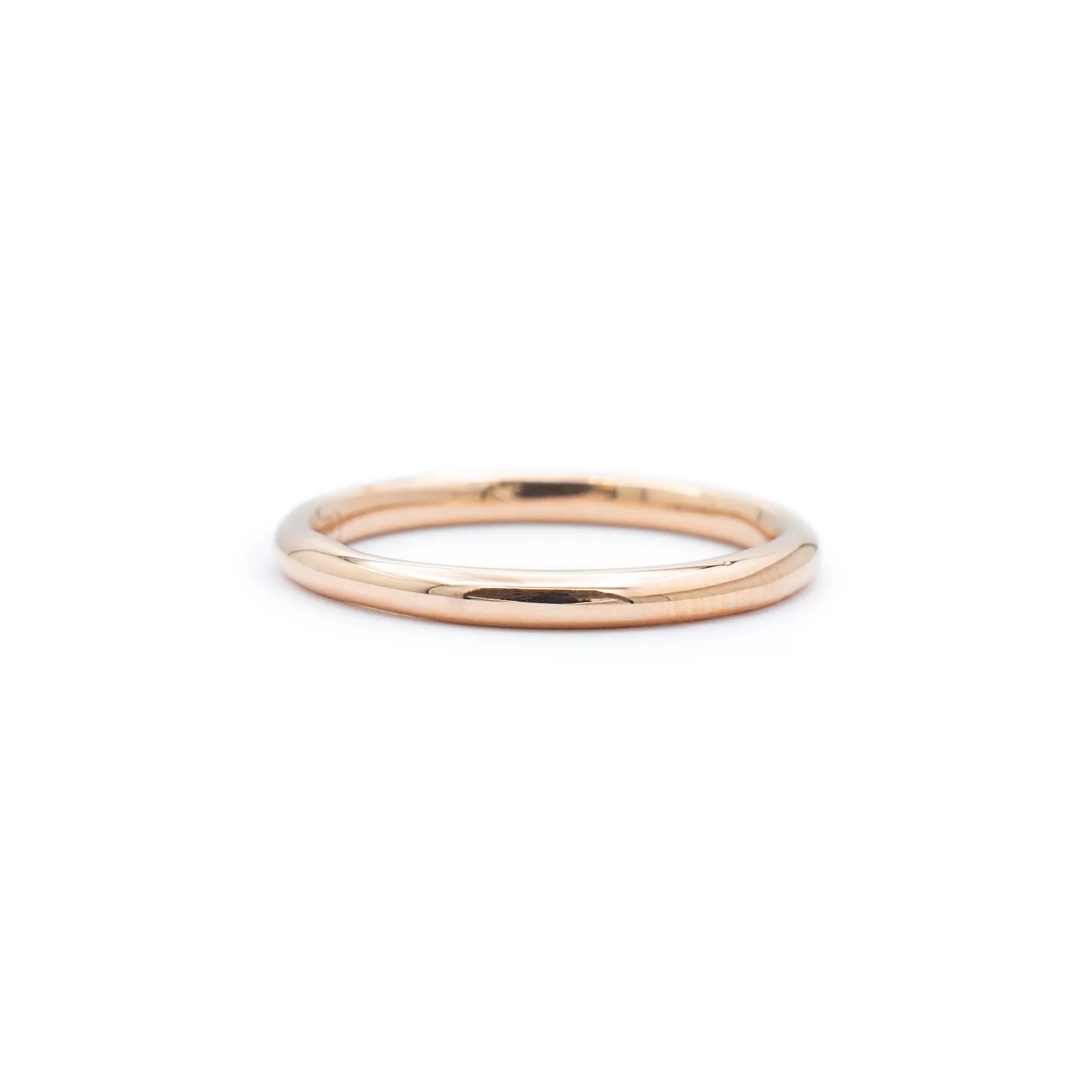 10K Rose Gold Wedding Band Ring