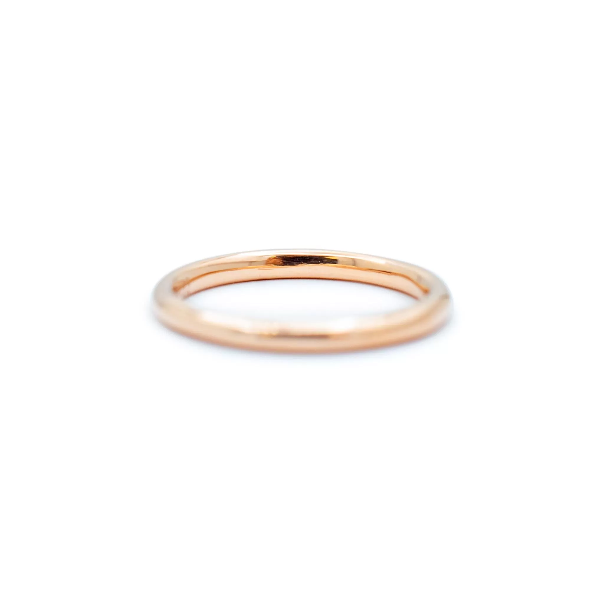 10K Rose Gold Wedding Band Ring