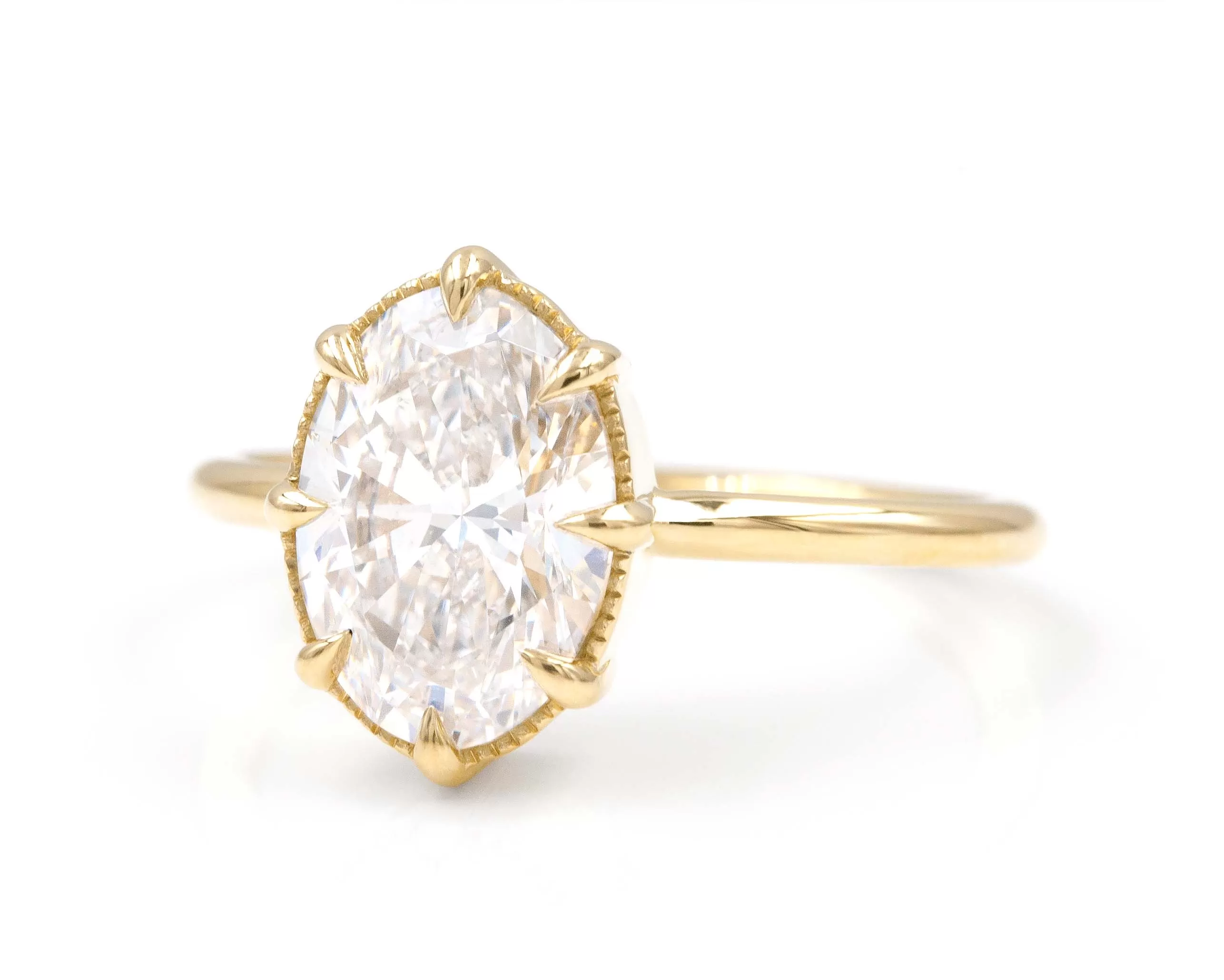 2.61-Carat Oval Eliza Ring (Ready to Ship)