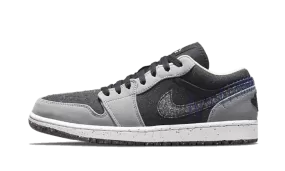 Air Jordan 1 Low Crater Black Grey