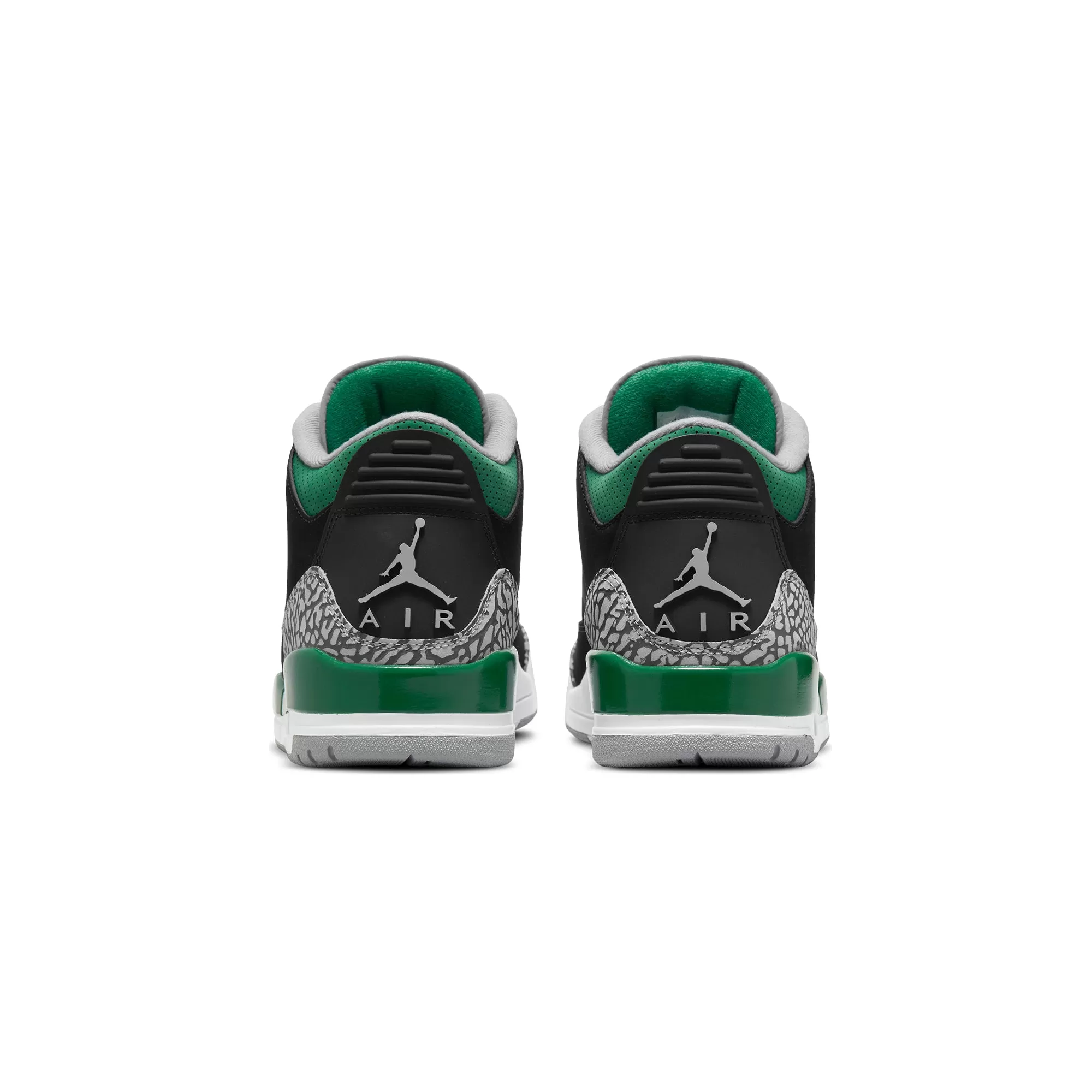 Air Jordan 3 Mens Retro Shoe 'Black/Pine Green'