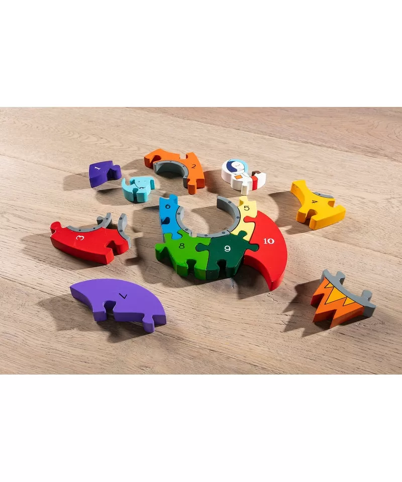 Alphabet Jigsaws Rocket Number Jigsaw