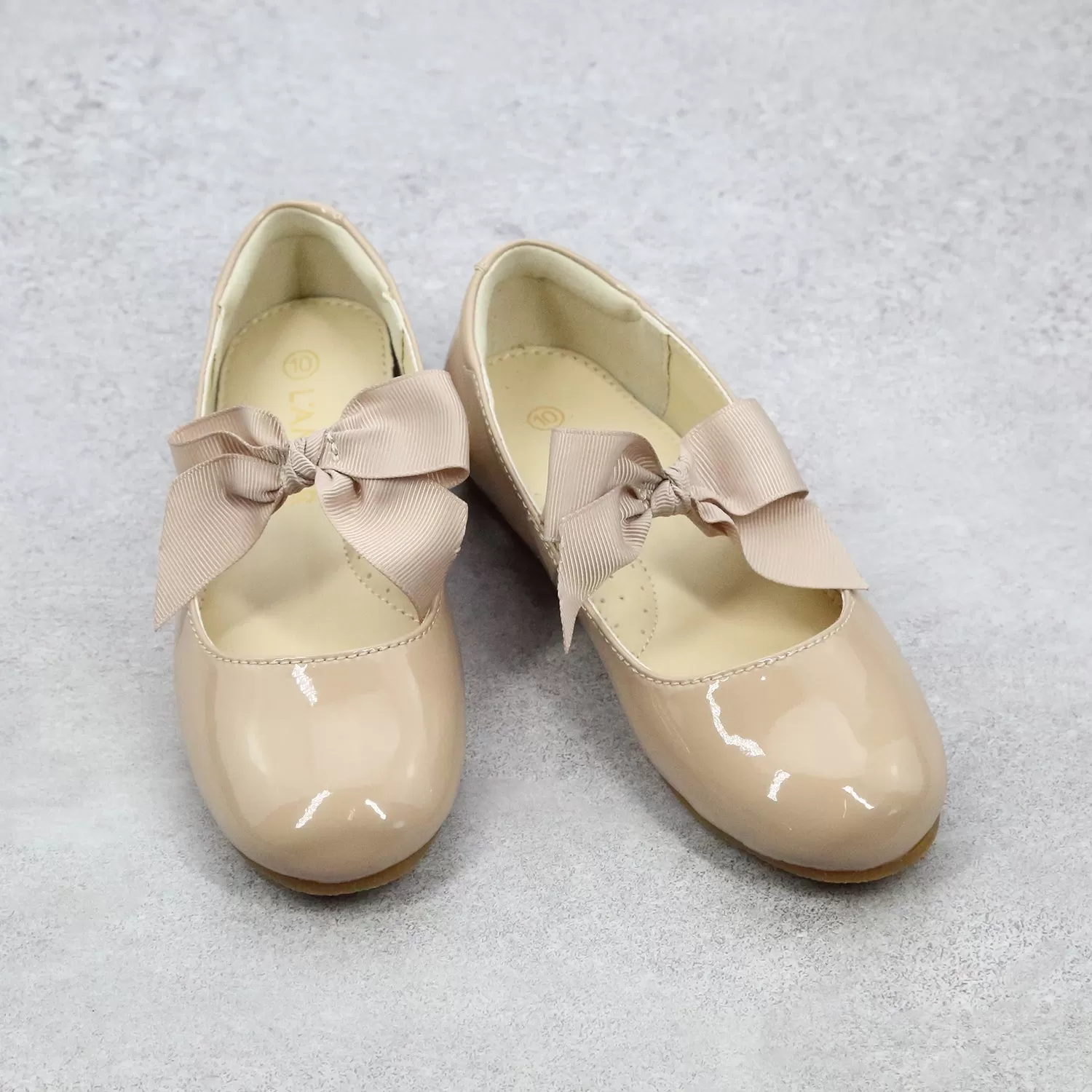 Amelia Girls Special Occasion Bow Flat