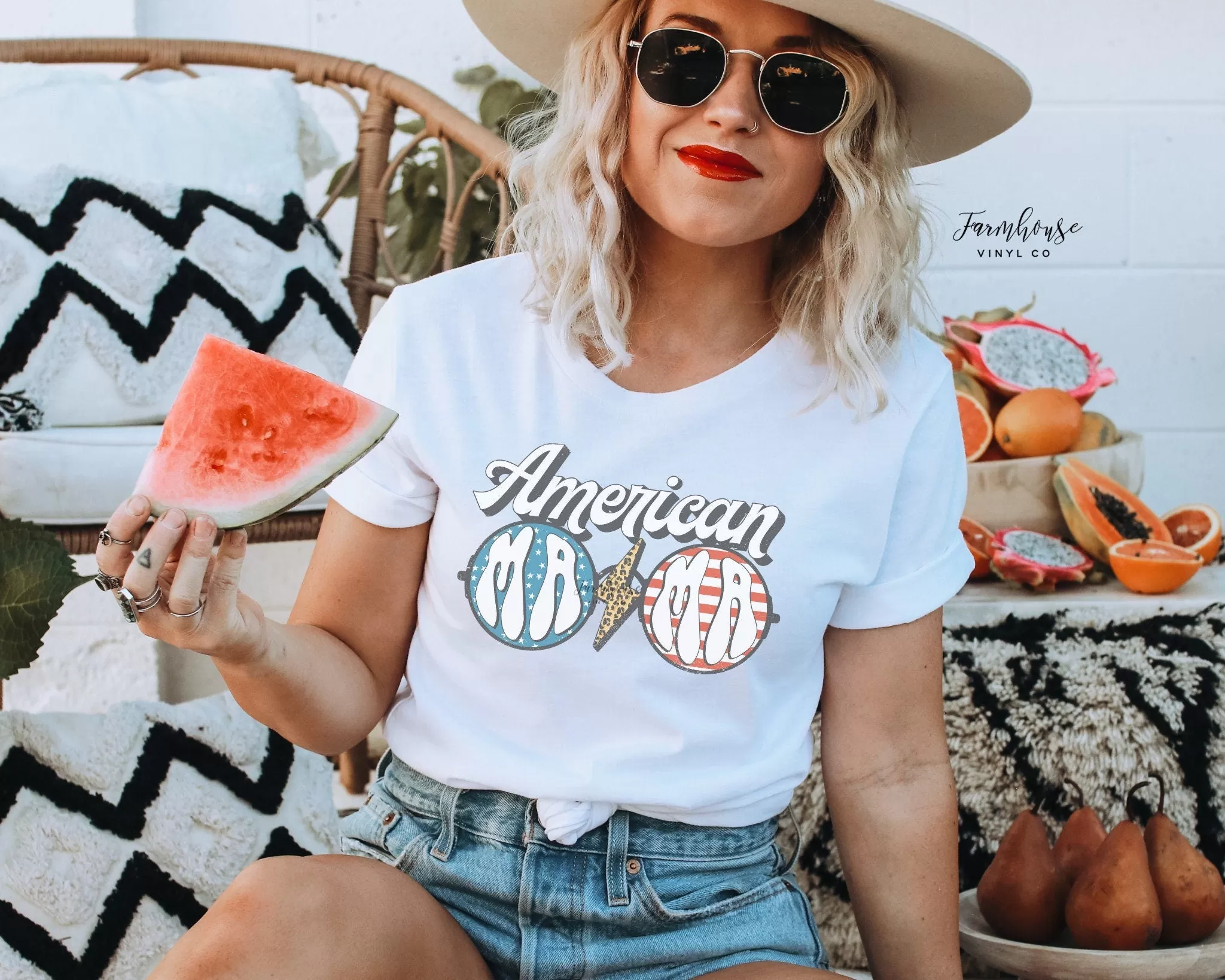 American Mama Retro Shirt