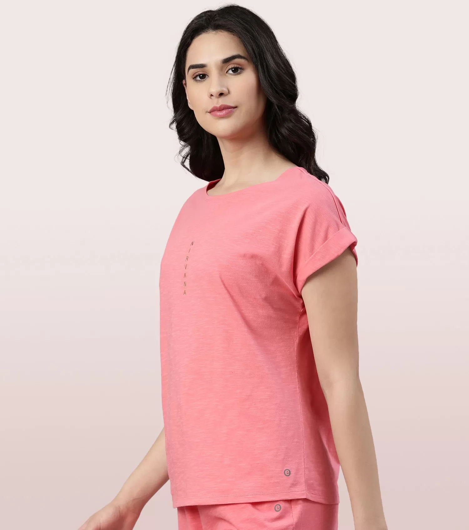 Basic Dolman Tee | Cotton Slub Jersey Dolman Graphic Tee