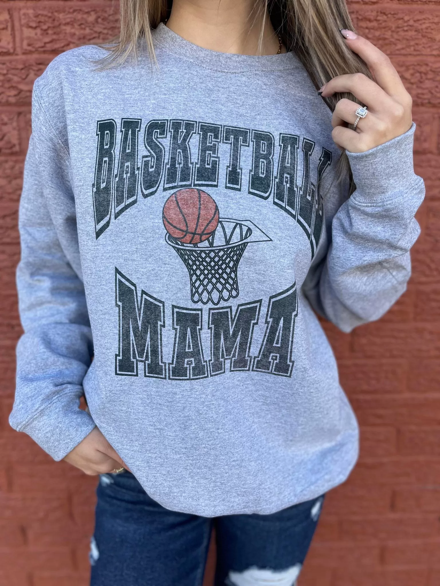 Basketball Mama Sweatshirt