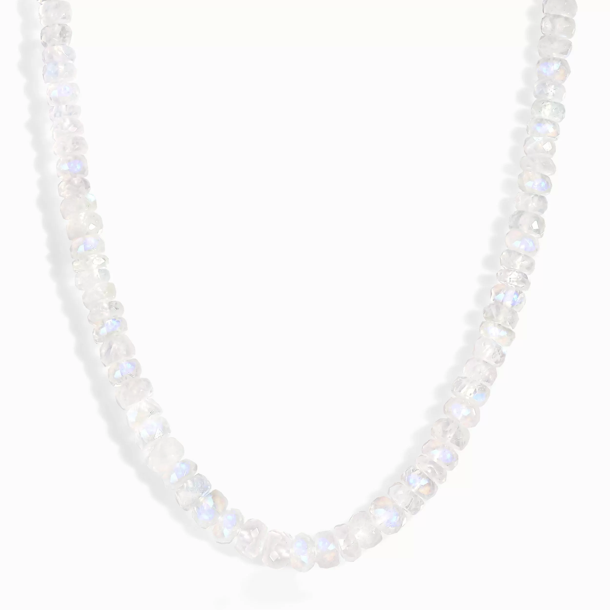 Beads Necklace - Moonstone