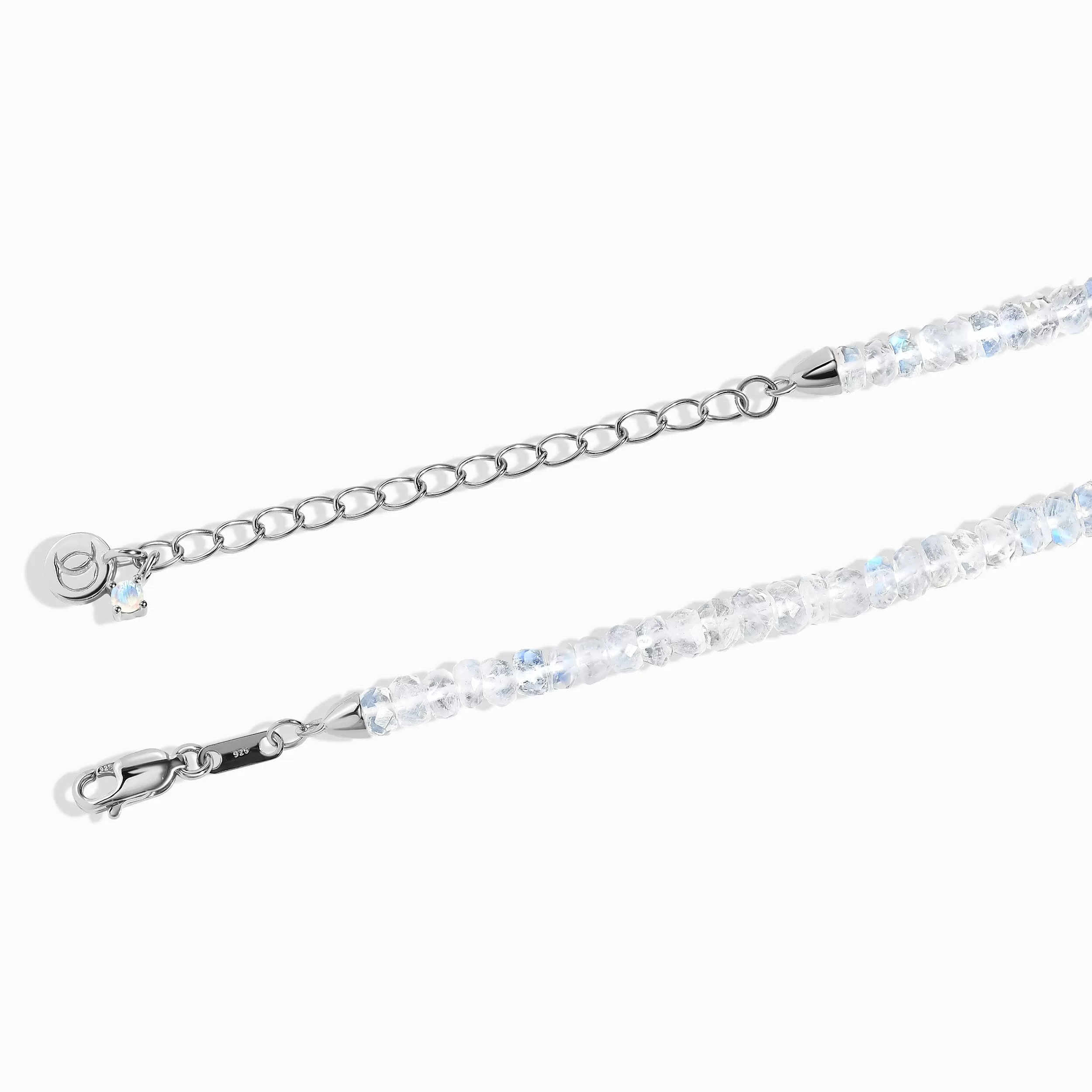 Beads Necklace - Moonstone