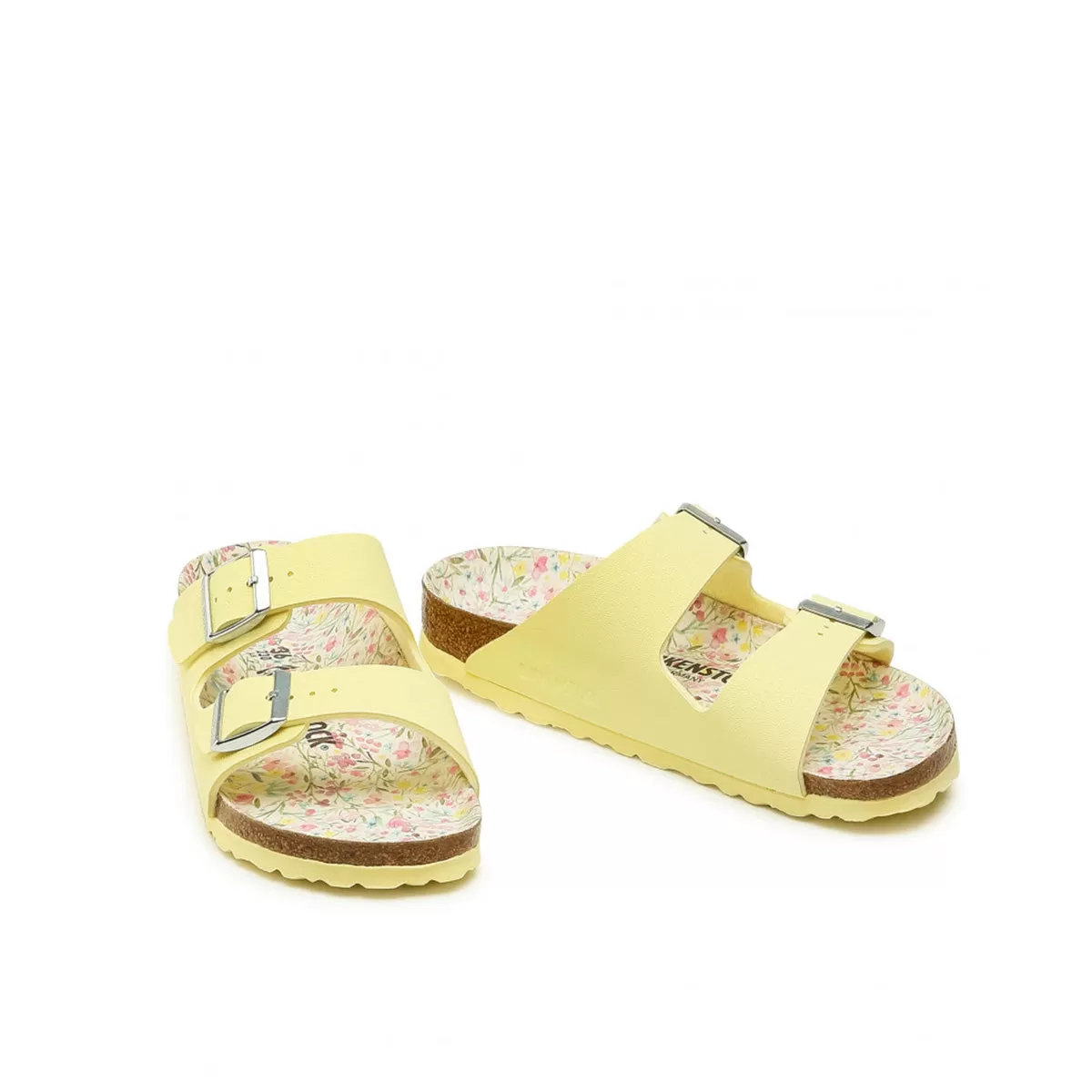 Birkenstock Arizona K BF VEG Flower Grained Popcorn-     