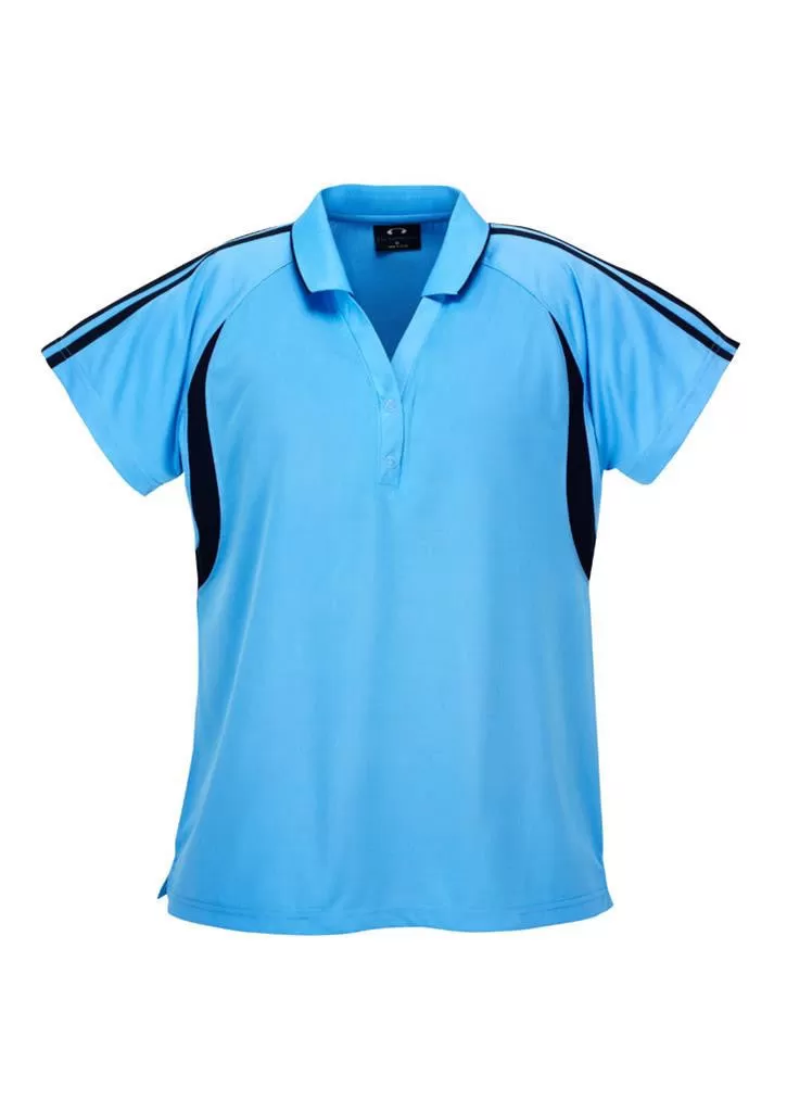 Biz Collection Ladies Flash Polo 2nd (5 Colour ) (P3025)-Clearance