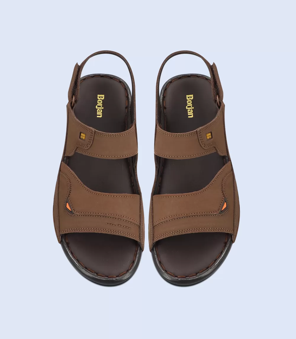 BM5657-BROWN-Men Sandal