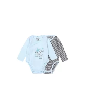 Boboli 2pk Bodysuits - A Little Star is Coming