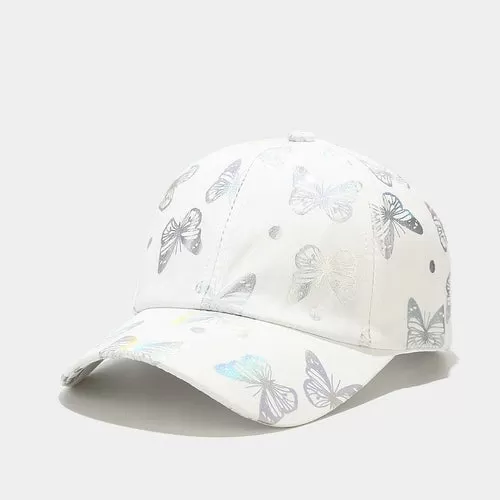 Butterfly Design Baseball Cap