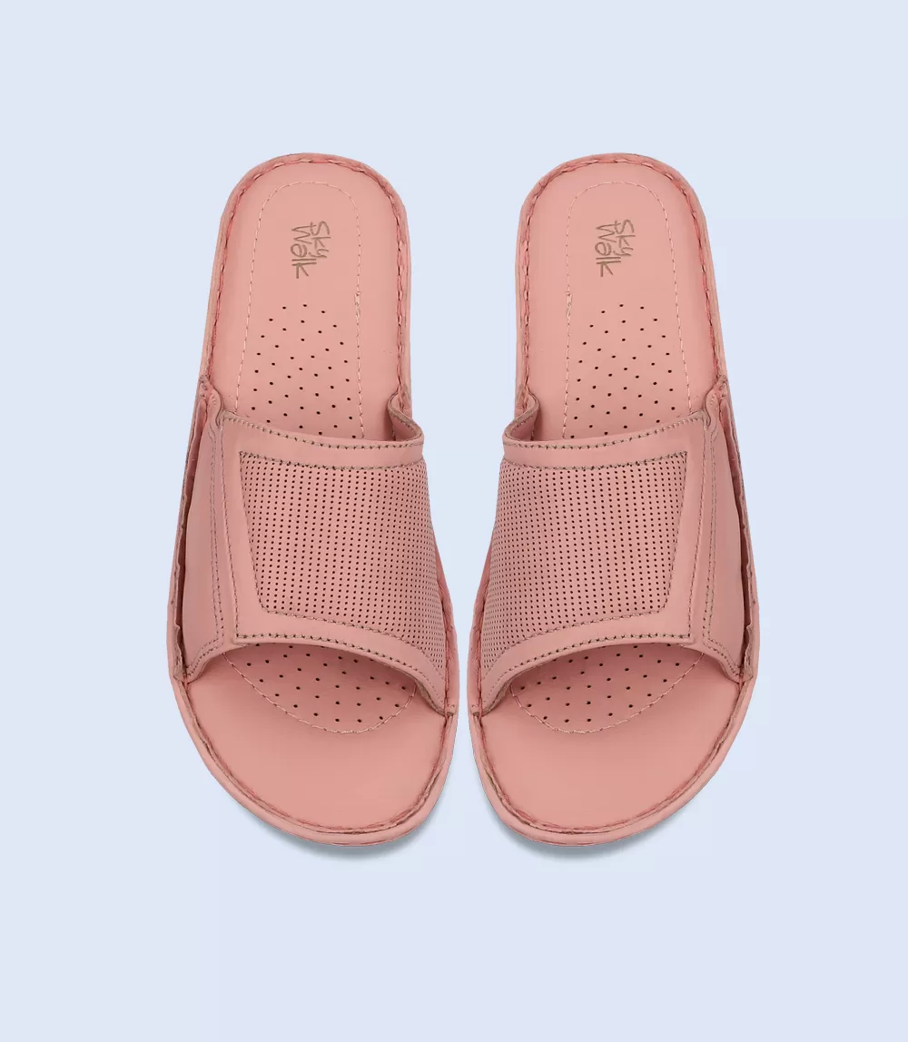 BW7533-TEA PINK-Women Comfort Chappal