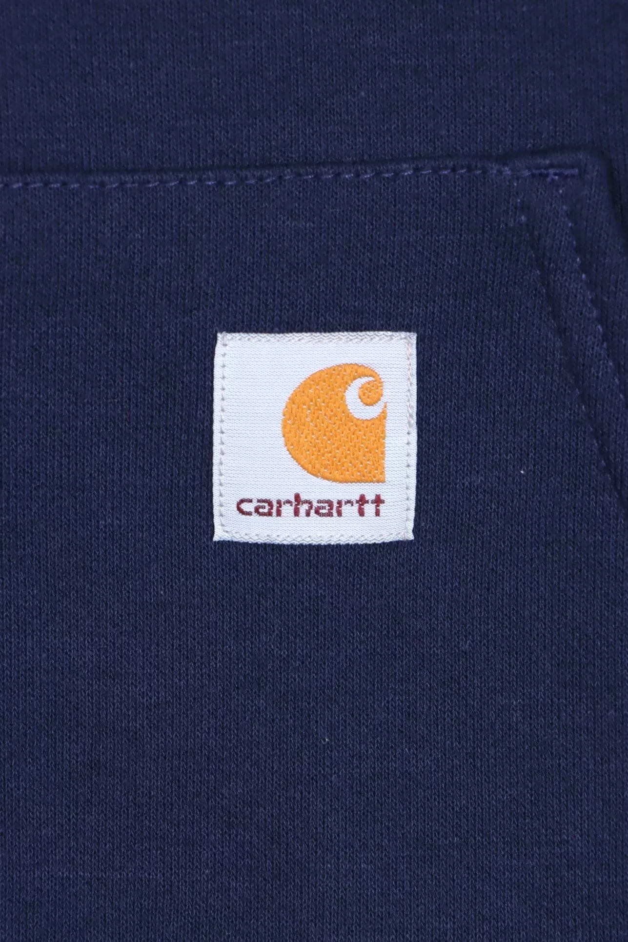 CARHARTT Navy Blue Full Zip Hooded Jacket (XXL)