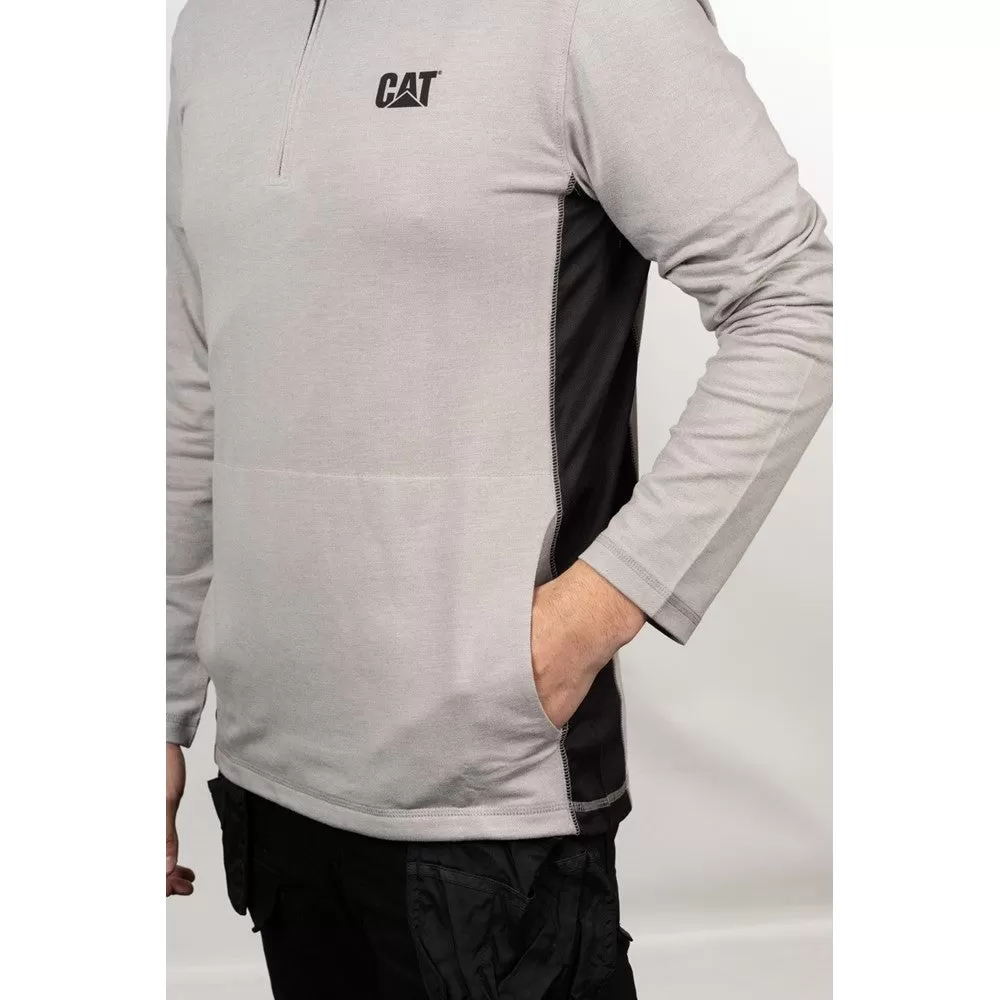 Caterpillar Coolmax Quarter Zip Hoodie