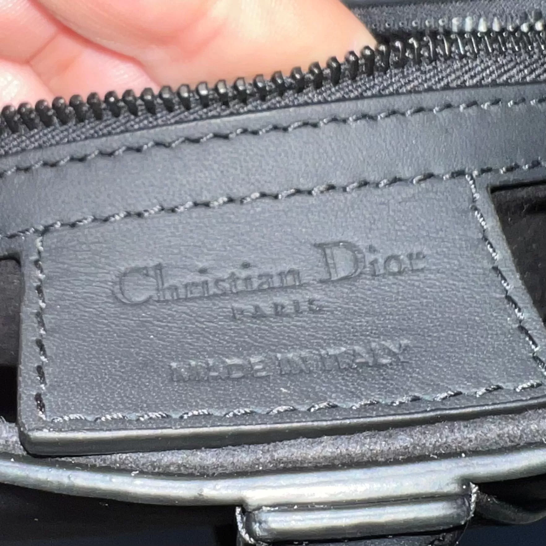 Christian Dior Saddle Bag