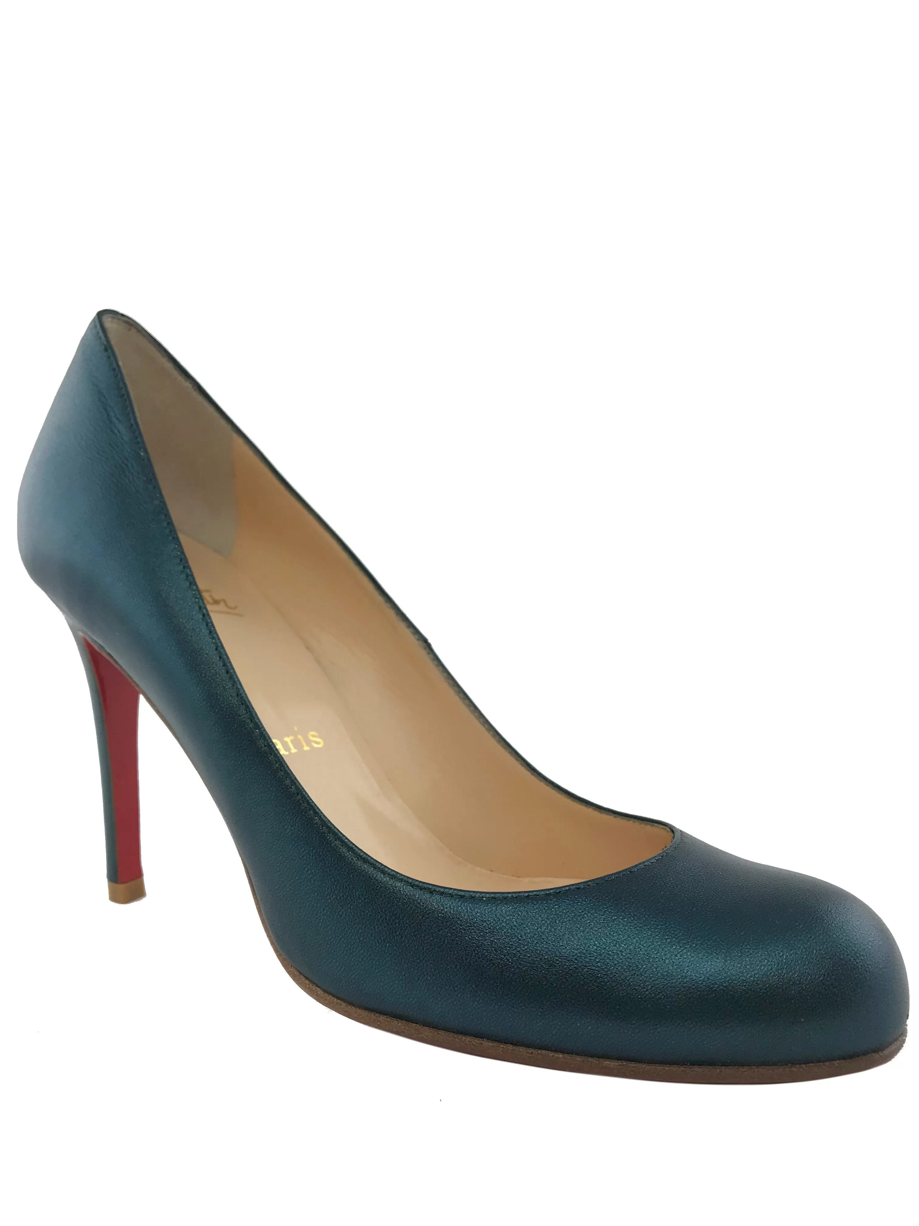 Christian Louboutin Simple 100 Nappa Laminato Pumps Size 6