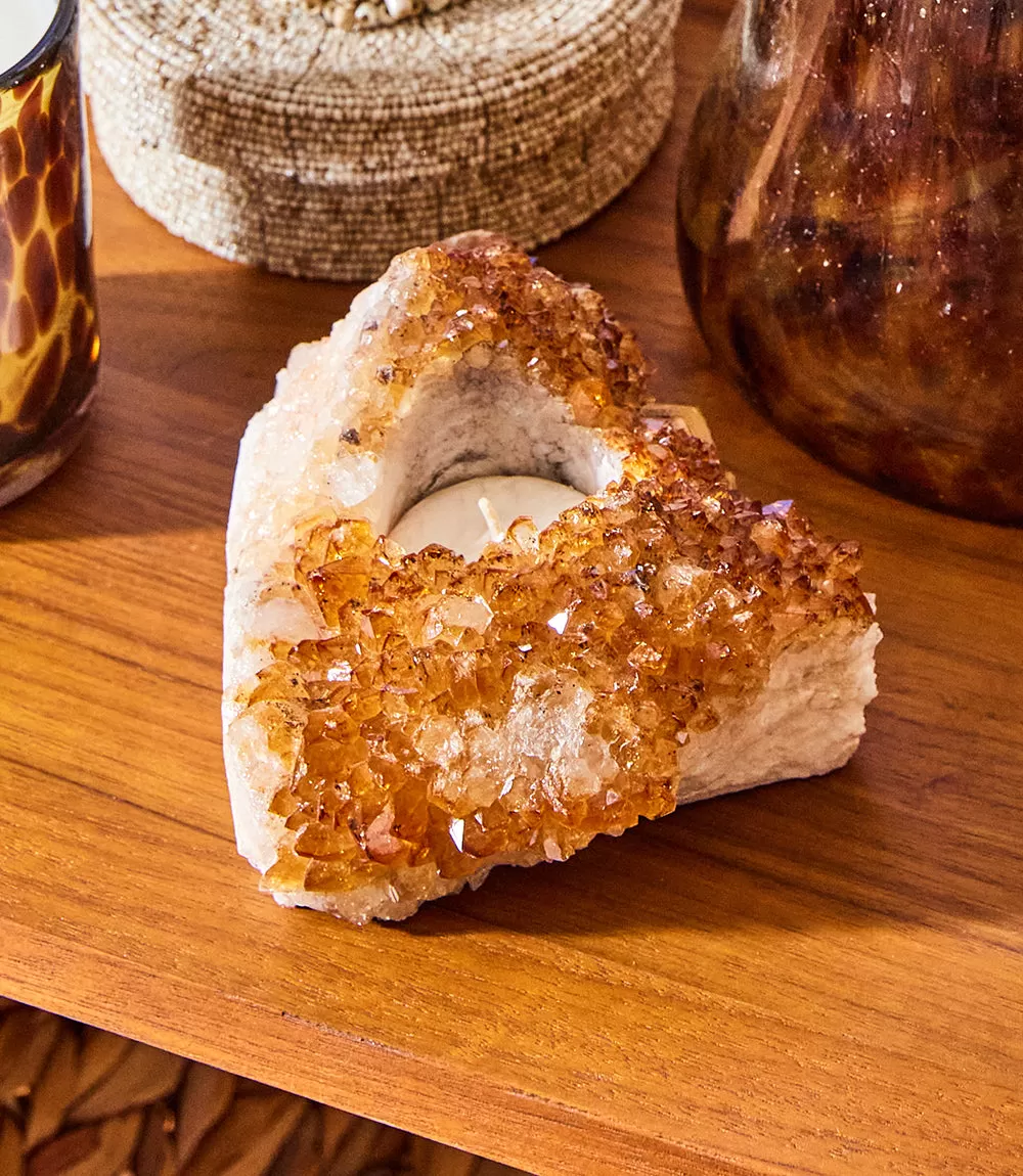 Citrine Candleholder