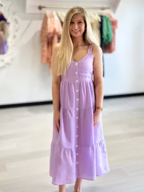 City Strolls Lavender Dress