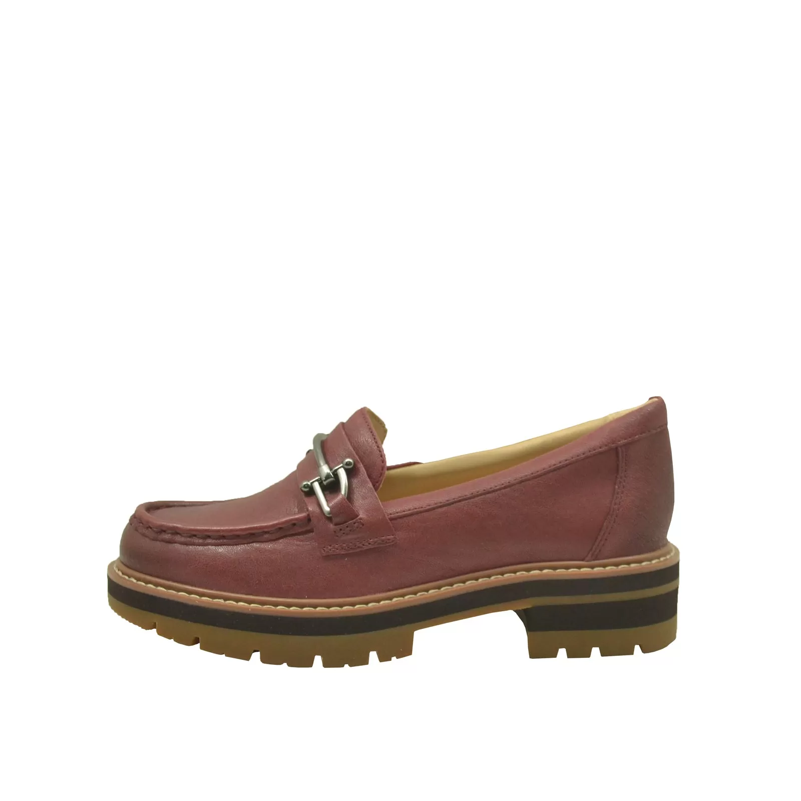 Clarks Orianna Bit 74809 (Burgundy Leather)