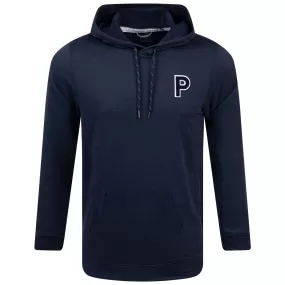 Cloudspun Patch Hoodie Deep Navy Heather SS24