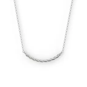 collagen necklace | silver