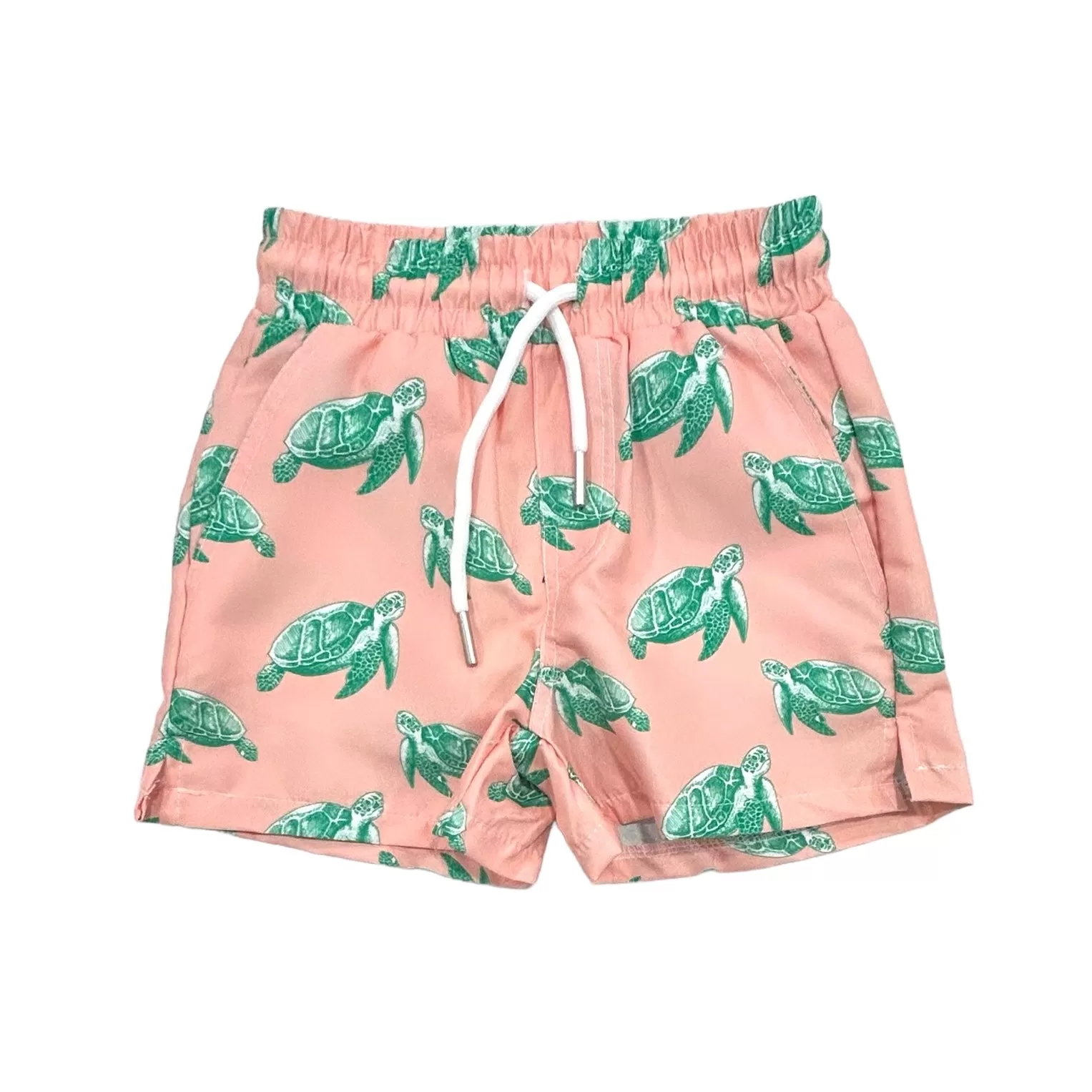 Compression Swim Shorts - Sea Turtles