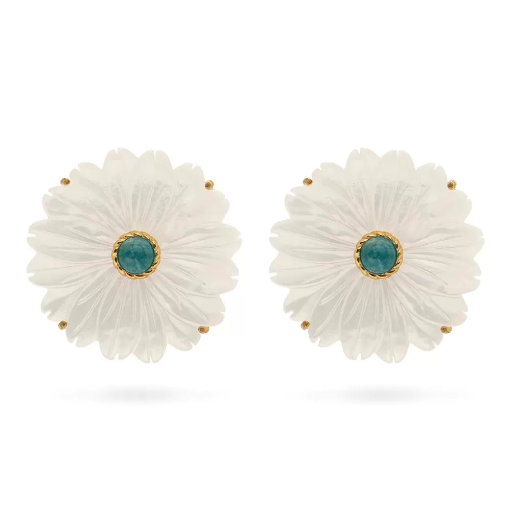 Copy of Capucine de Wulf Mermaid Garden Flower Stud Earrings