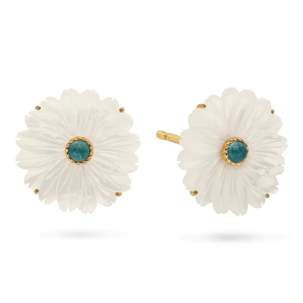 Copy of Capucine de Wulf Mermaid Garden Flower Stud Earrings