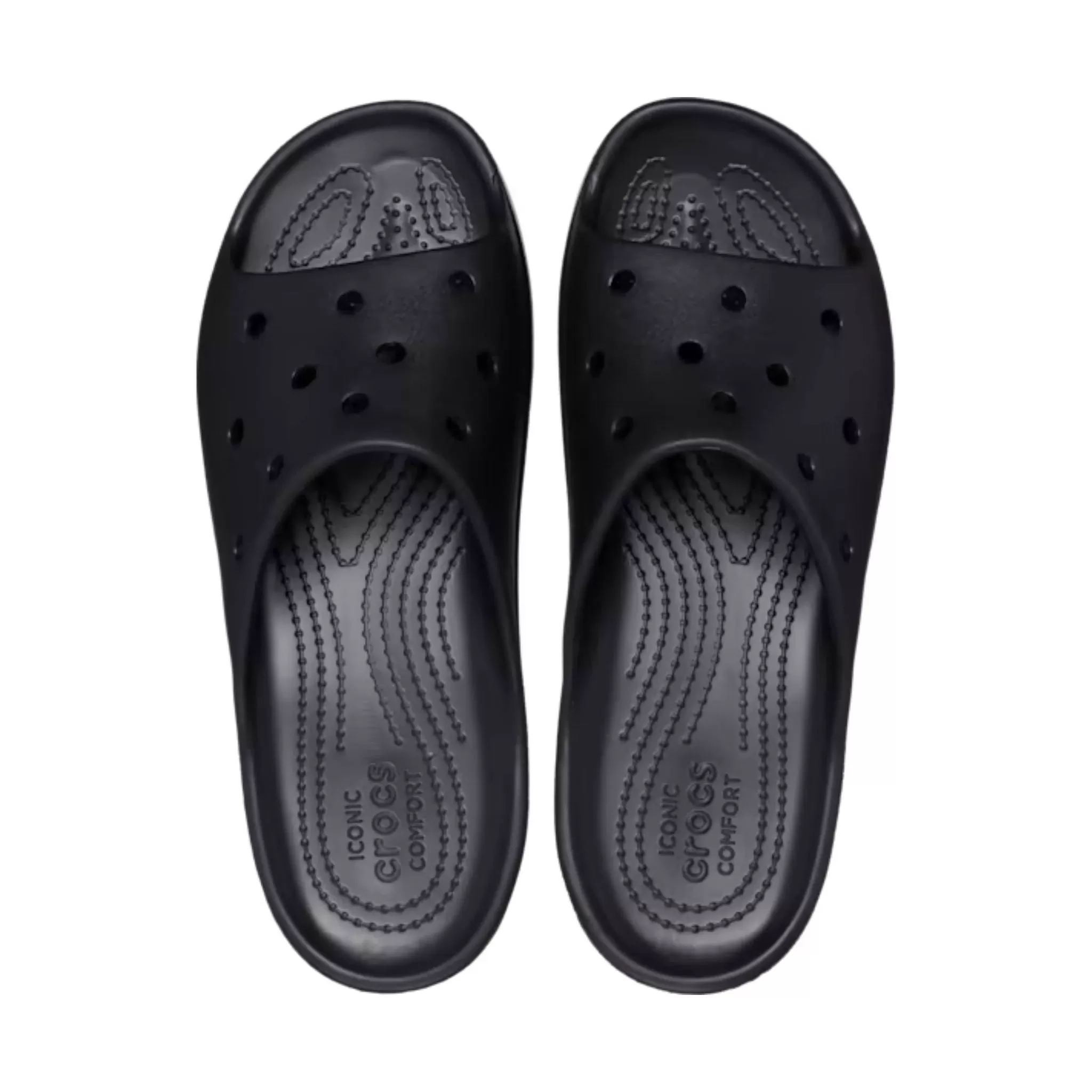 Crocs Women's Classic Platform Slides - Black