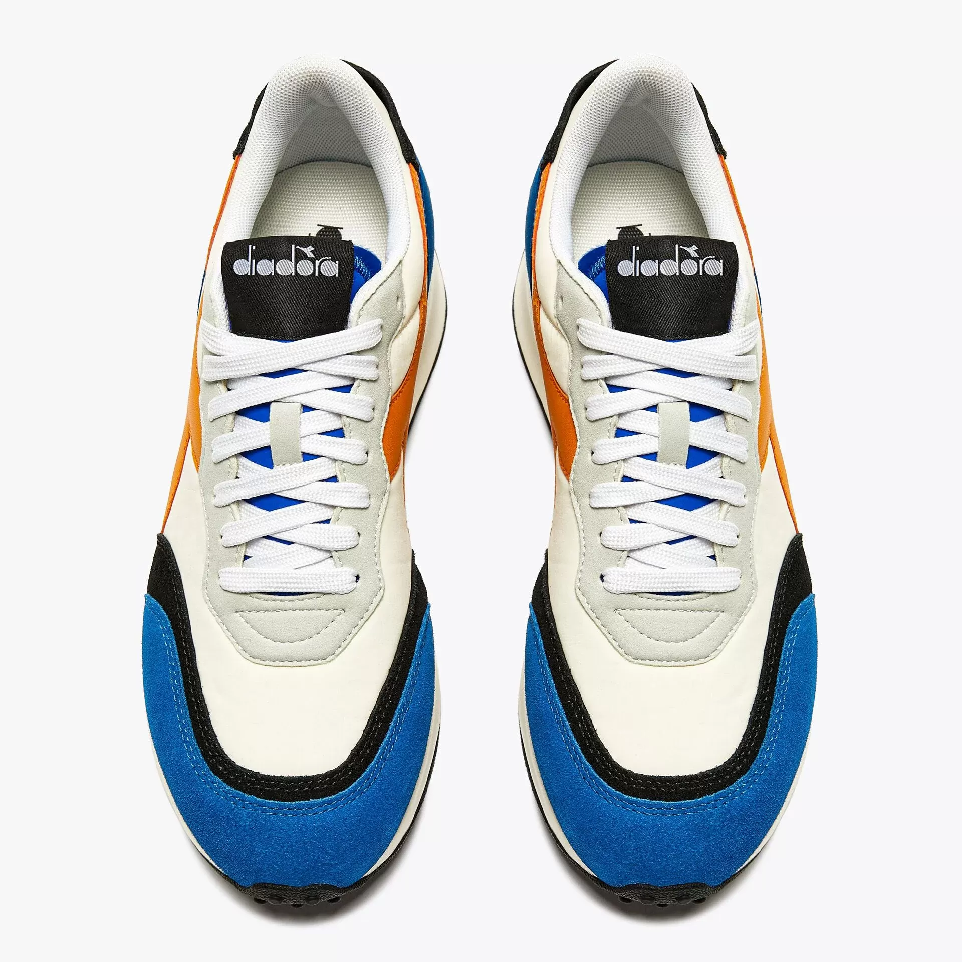 Diadora Race NYL Trainers White/Blue