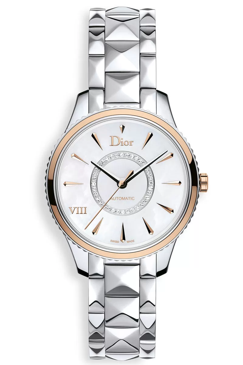 Dior VIII Montaigne White Mother of Pearl 36mm