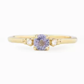 Estel Ring 4.5mm Blue Ceylon Sapphire