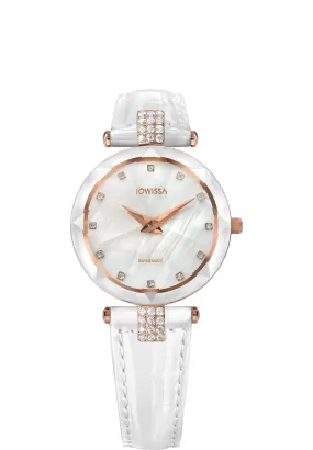 Facet Strass Swiss Ladies Watch J5.628.M