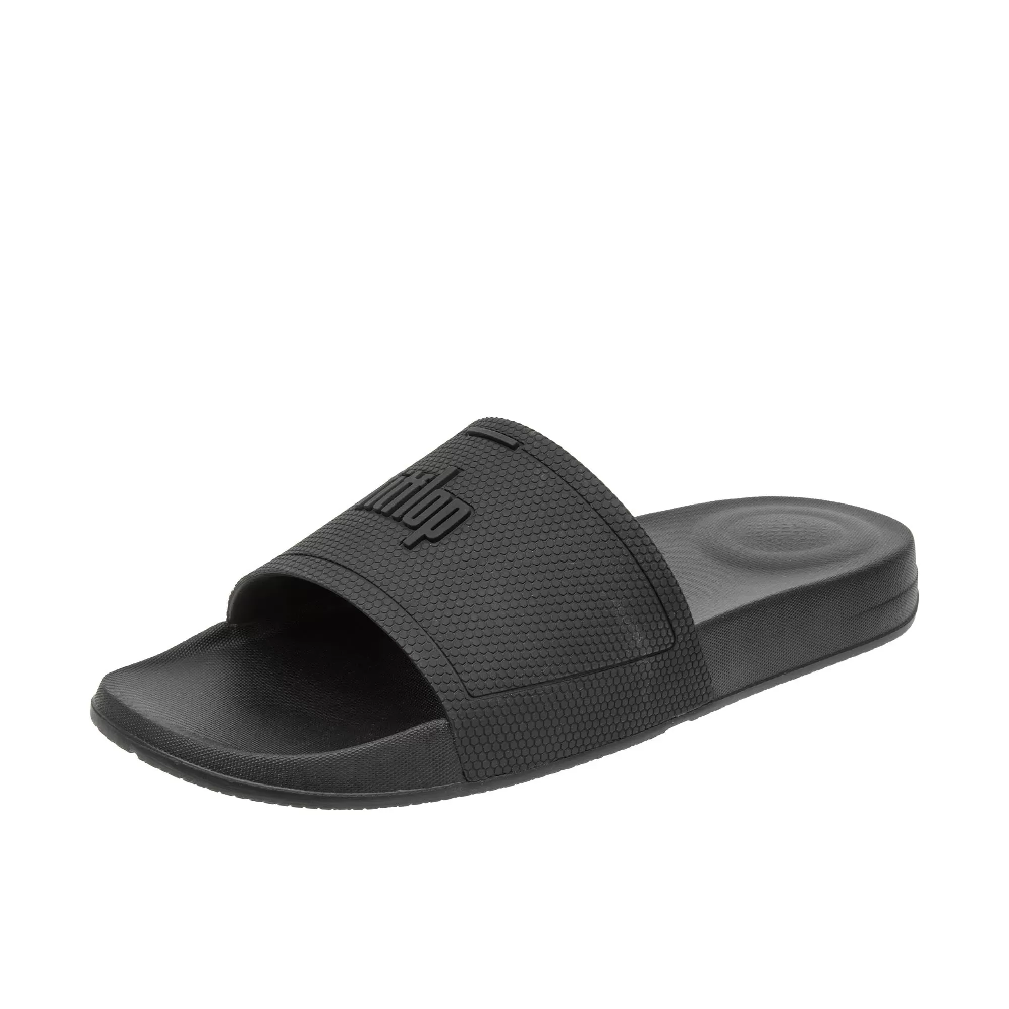 FitFlop Womens iQushion Slides  All Black