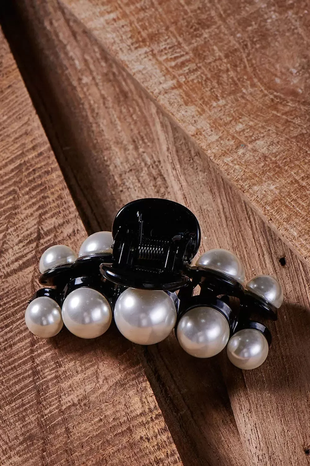 Five Faux Pearl Clip for Womens