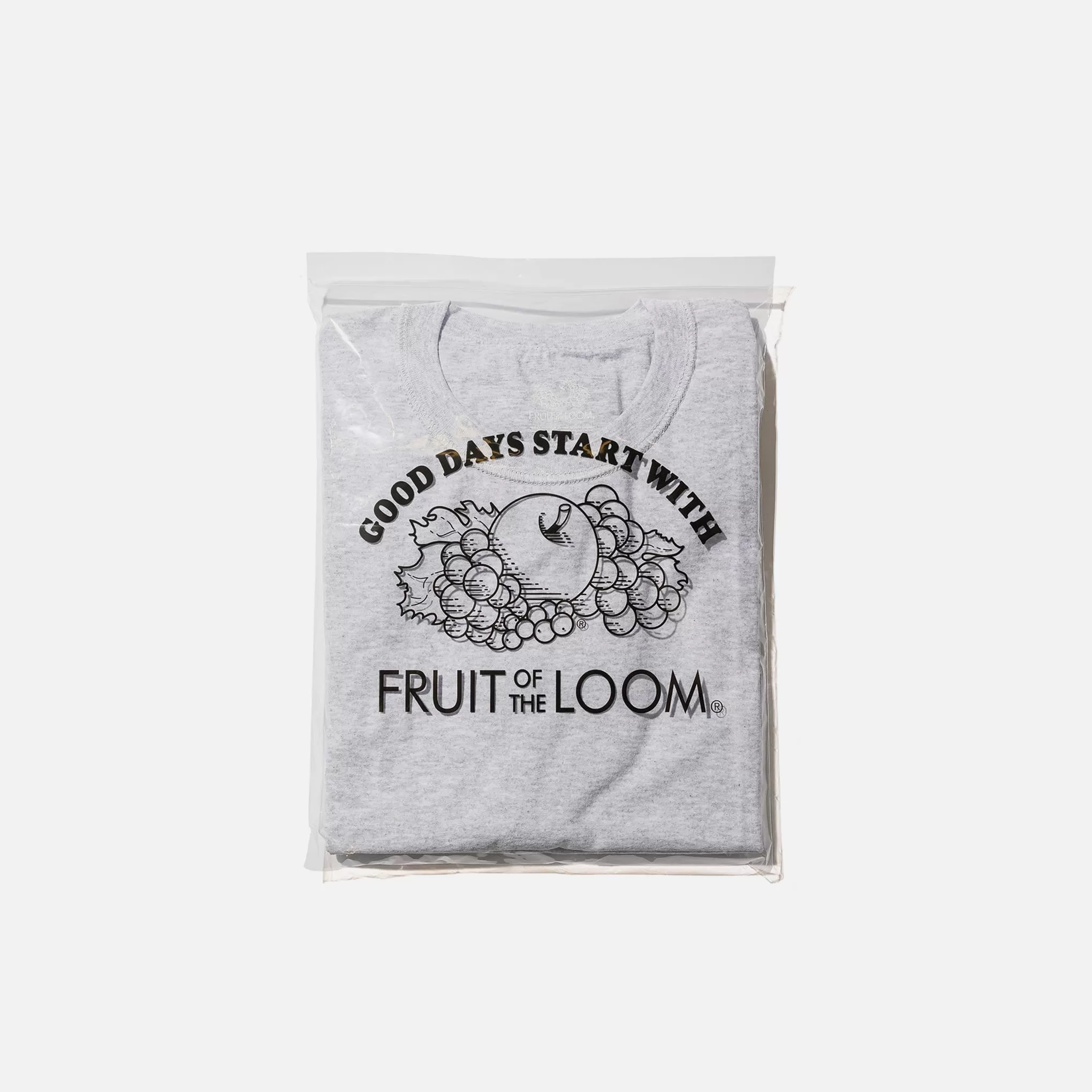 Fruit of the Loom x Unused T-shirt - Grey (2 Pack)