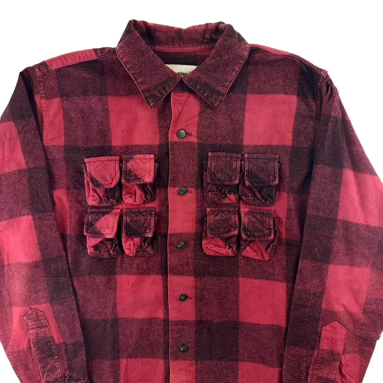 General Research multi pocket button shirt size M