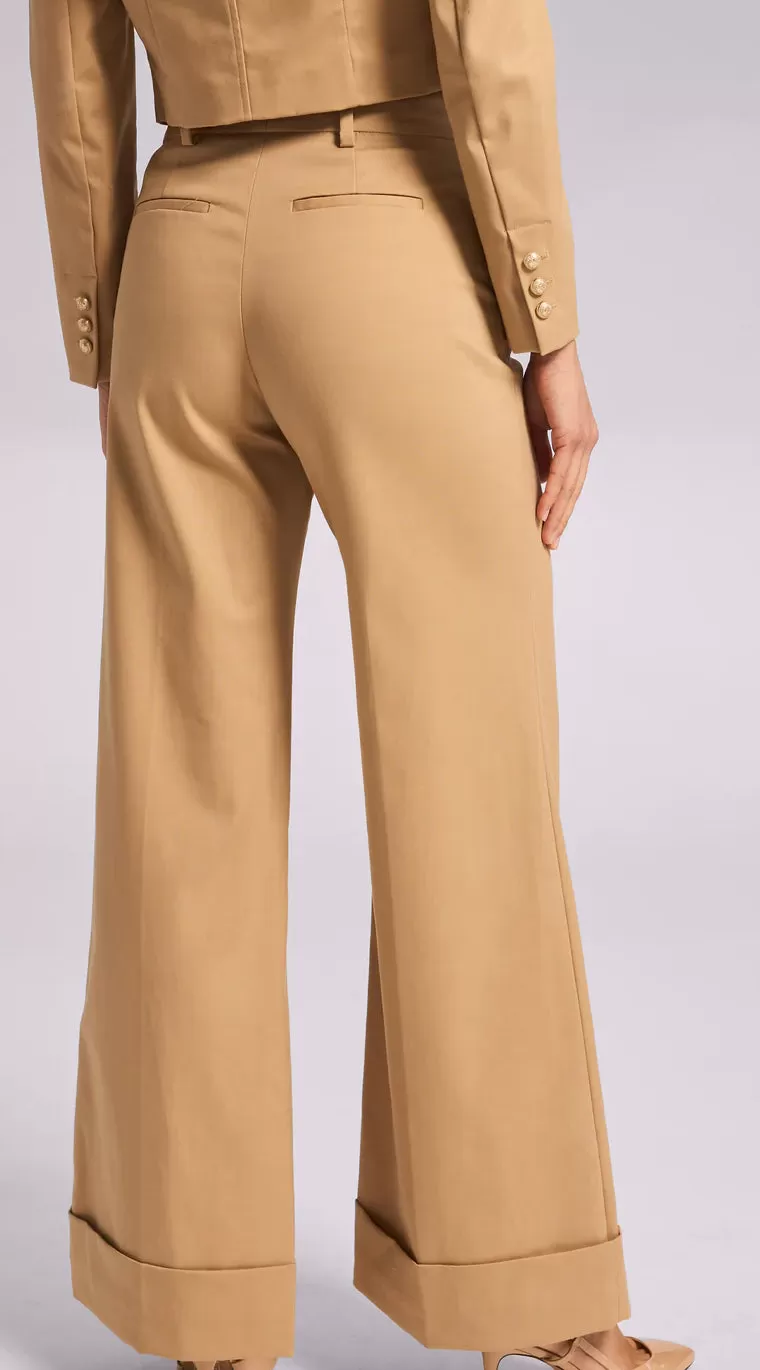 Generation Love - Mavis Gabardine Pants - Taupe