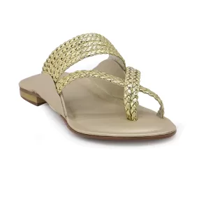 Golden Fancy Chappal G30359