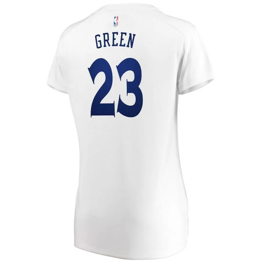 Golden State Warriors Draymond Green Fanatics Branded Fast Break Player Association Jersey Womens - White | Ireland A0753Z9