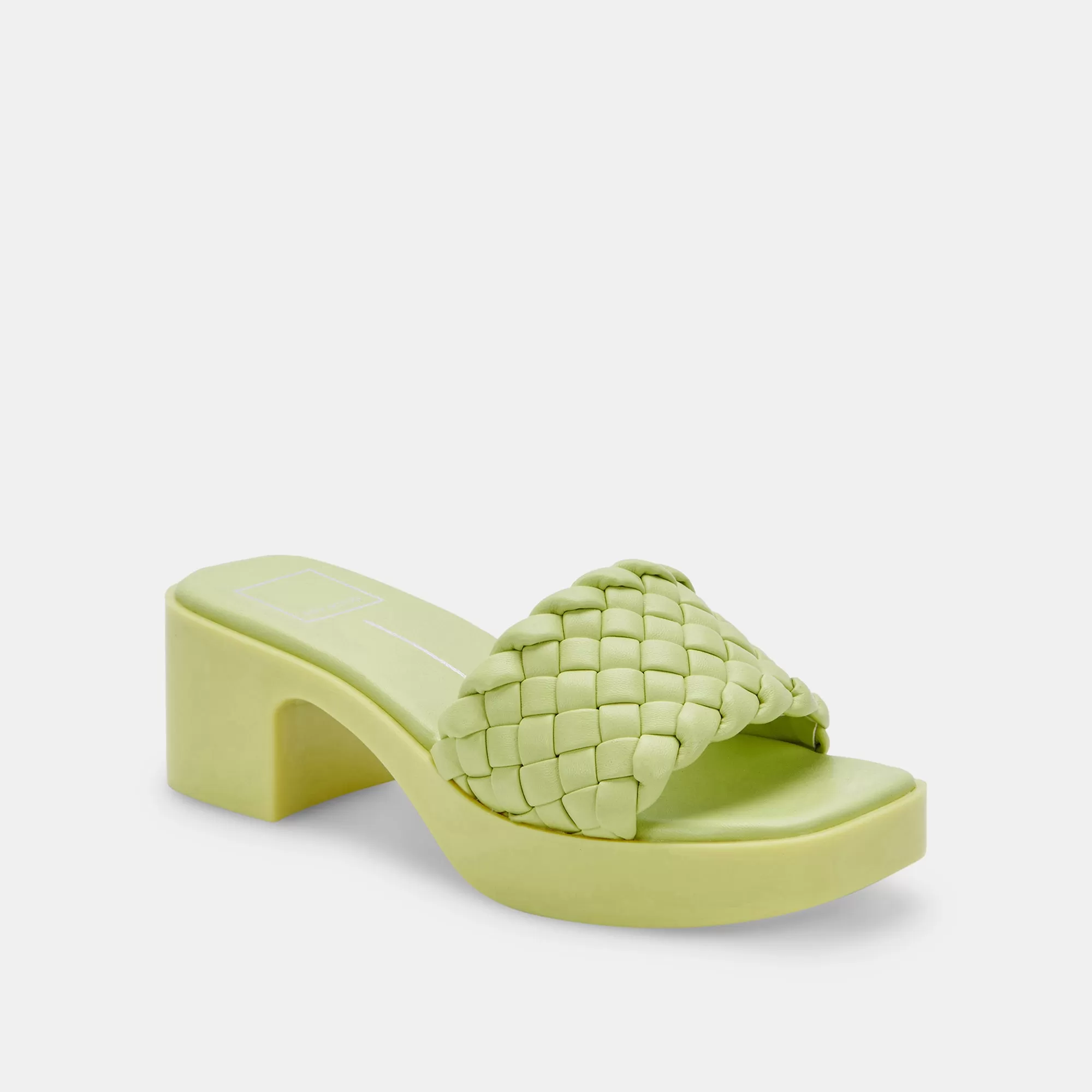 GOLDY SANDALS LIGHT GREEN STELLA