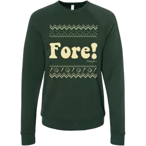 Golf FORE! Unisex Ugly Sweatshirt