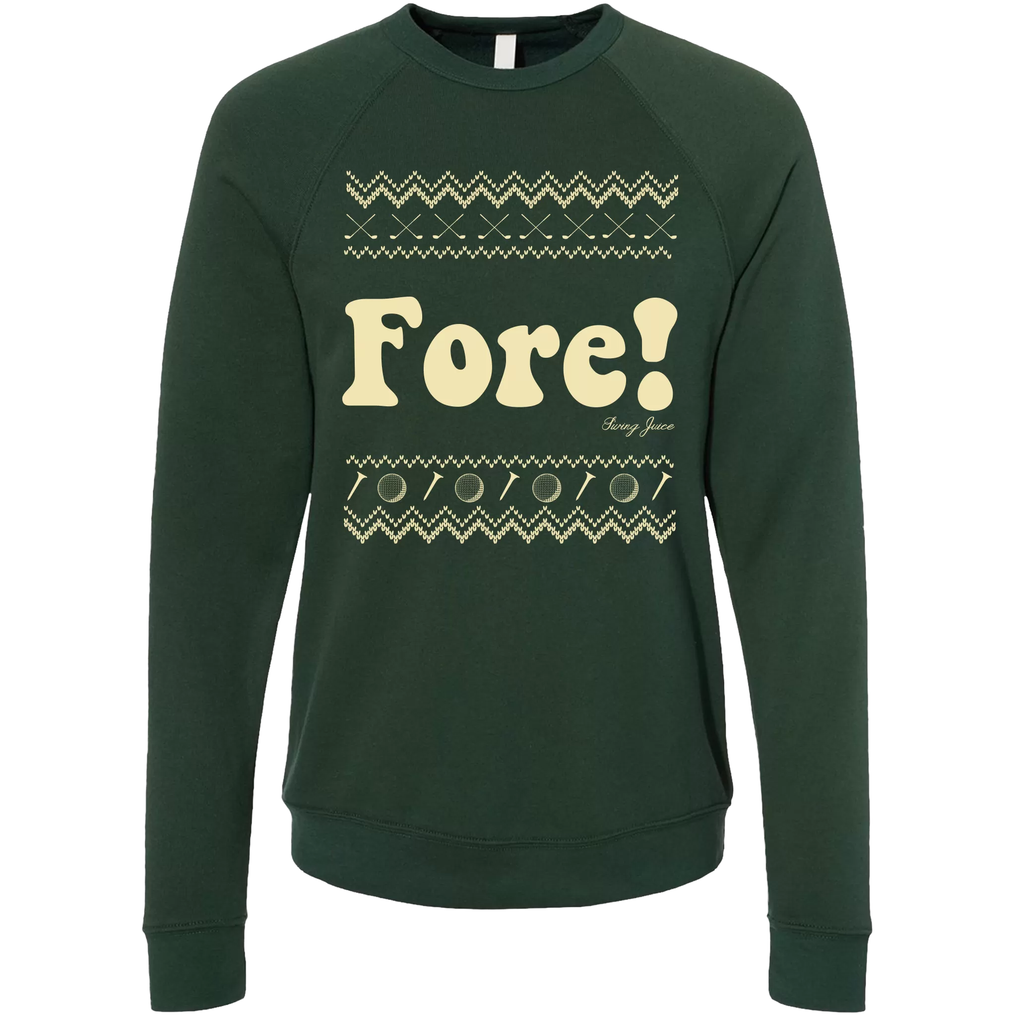 Golf FORE! Unisex Ugly Sweatshirt