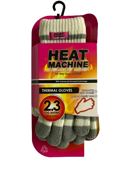 Heat Machine Ladies Thermal Insulated Gloves code 3066 - One Size