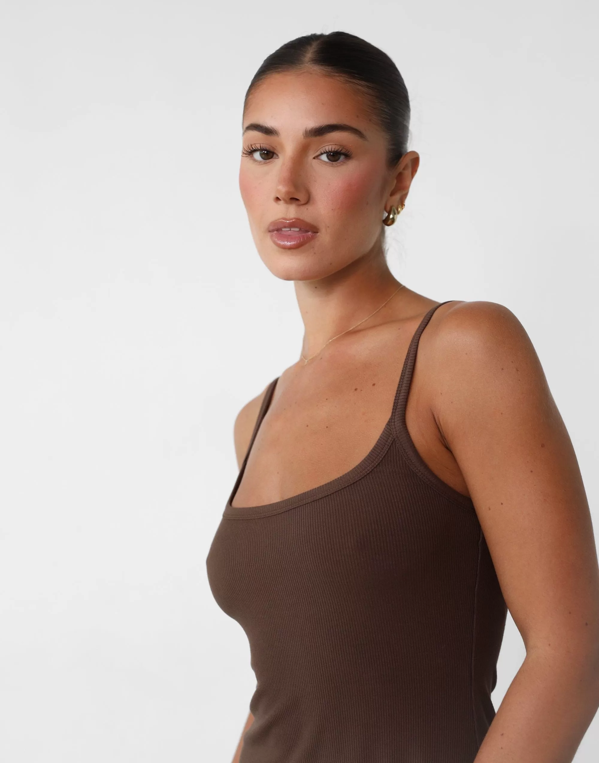 Helia Mini Dress (Oak)