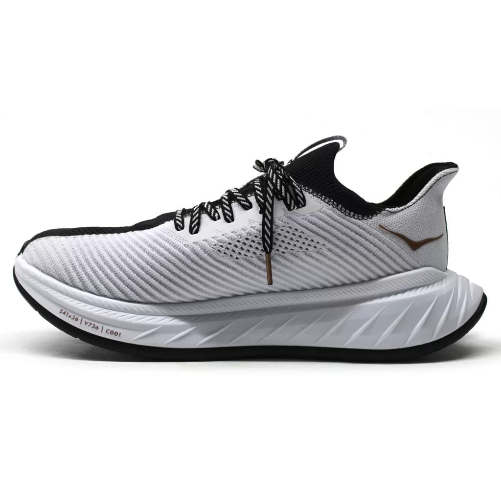 Hoka One One Mens Trainers Carbon X 3 Lace-Up Low-Top Running Textile - UK 11