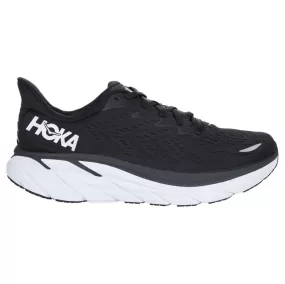 Hoka One One Mens Trainers Clifton 8 Lace-Up Low-Top Running Mesh - UK 9