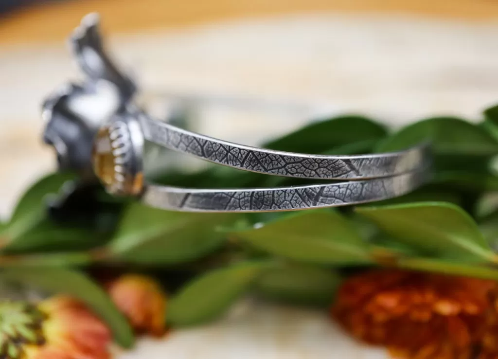 Honey Bee and Citrine Bracelet